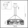 Люстра Odeon Light Zaha 7059/44L