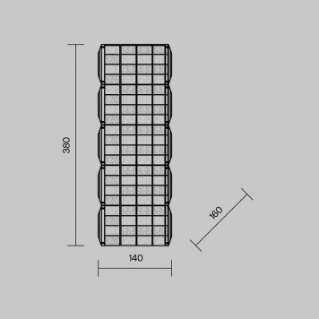 Бра Maytoni Castello MOD335WL-L20CH3K-1