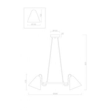 Люстра Freya Falke market FR8001PL-03WG-1