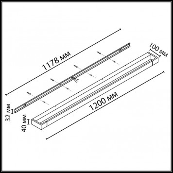 Подсветка Odeon Light Arno 3888/36WL-1