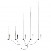 Уличный светильник Arte Lamp Muster A1083PA-5BK