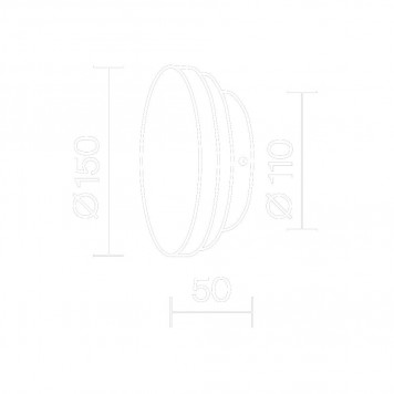Бра Maytoni Basic texture MOD461WL-L5BK-1