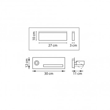 Бра Lightstar Muro 808556-1