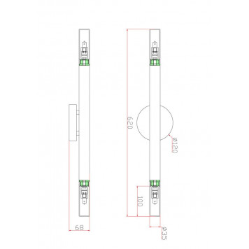 Бра Freya Match FR6109WL-02G-1