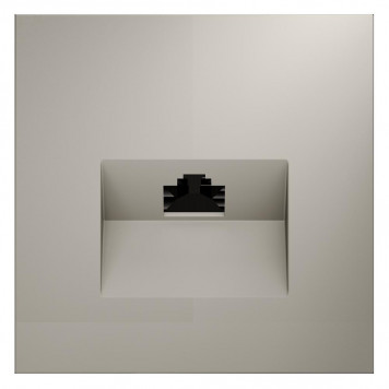 Накладка для розетки компьютерной RJ45 кат.6 S70 (кашемир) VLS001303