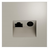 Накладка для розетки TV+RJ45 кат. 6 S70 (кашемир) VLS002703