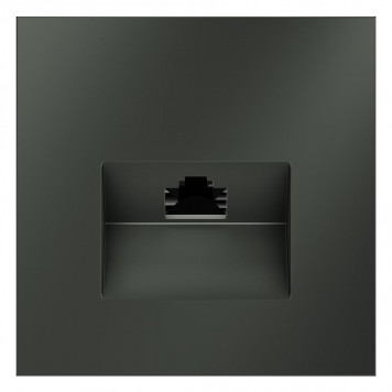 Накладка для розетки компьютерной RJ45 кат.6 S70 (титан) VLS001306