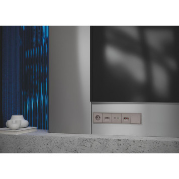 Вывод кабеля Voltum S70 (капучино) VLS080214-4