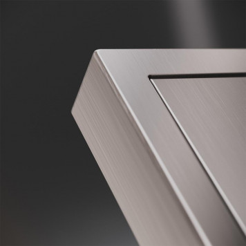 Накладка для розетки с заземлением S70 Metal (никель) VLSM000611-10