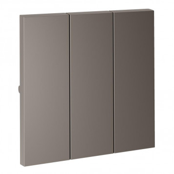 Клавиши для выключателя/переключателя трехклавишного S70 (капучино) VLS000514