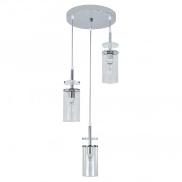 Подвесной светильник Escada Avolto Escada 10191/3 E14*40W Chrome-3
