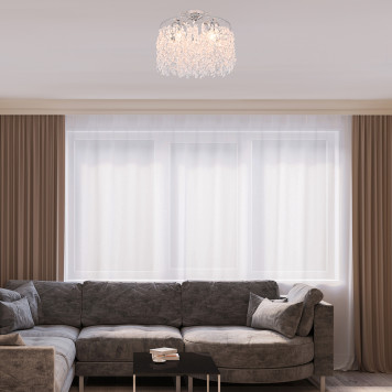 Люстра Escada Vineray 140014/5C E14*40W Chrome-2