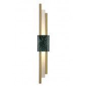 Бра Crystal Lux CARTA AP6W LED GREEN/BRASS