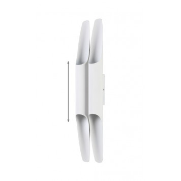Бра Crystal Lux CLT 332W4-V2 WH-WH