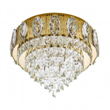 Люстра LED4U L9438-500 GD с УД