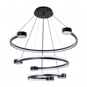 Люстра LED4U L7100-3 BK