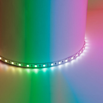 Светодиодная лента 12V Feron 14,4W/m RGB 60SMD 5050 IP20 5m LS606