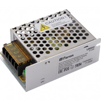 Трансформатор Feron 12V 30W