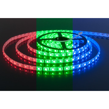 Светодиодная лента 12V Elektrostandard 14,4W/m RGB 60SMD 5050 IP65 5m