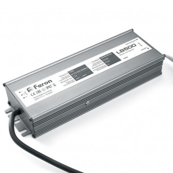 Трансформатор 24V 150W IP67 LB500