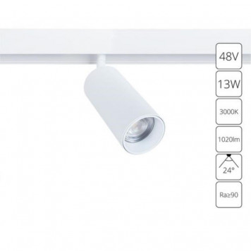 Магнитный трековый светильник Arte Lamp Linea A4671PL-1WH