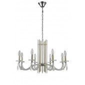 Люстра Crystal Lux AURELIO SP8 GOLD+CHROME/TRANSPARENT