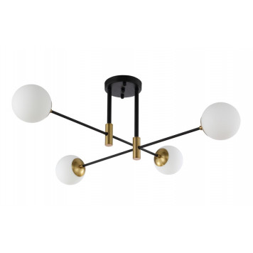 Люстра Crystal Lux FIDEL PL4 BLACK
