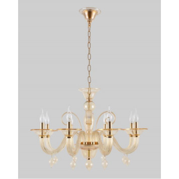 Люстра Crystal Lux CAETANO SP-PL8 AMBER