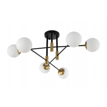 Люстра Crystal Lux FIDEL PL6 BLACK
