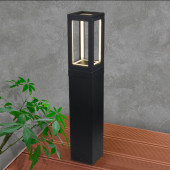 Уличный светильник Elektrostandard 1529 TECHNO LED Frame чёрный
