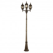 Уличный светильник Arte Lamp Atlanta A1047PA-3BN