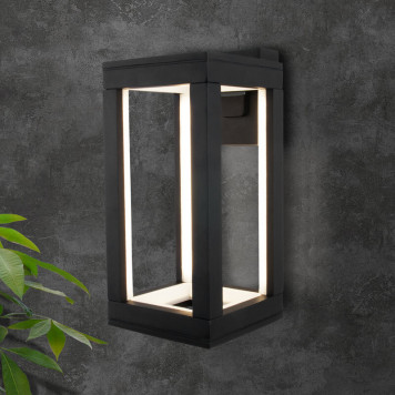 Уличный светильник Elektrostandard 1527 TECHNO LED Frame чёрный