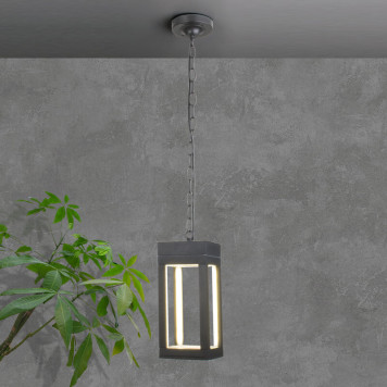 Уличный светильник Elektrostandard 1528 TECHNO LED Frame серый