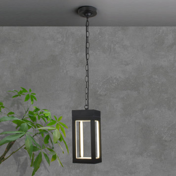 Уличный светильник Elektrostandard 1528 TECHNO LED Frame чёрный