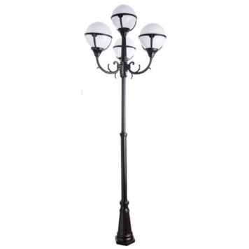 Уличный светильник Arte Lamp Monaco A1497PA-4BK