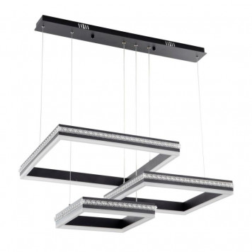 Подвесной светильник LED4U 8596-500-400-300 BK
