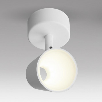 LED Спот Elektrostandard DLR025 5W 4200K белый матовый