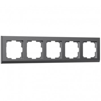Рамка на 5 постов Stark (графит матовый) Werkel W0051864