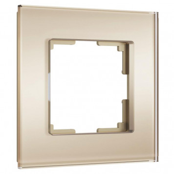 Рамка на 1 пост Senso (шампань, стекло soft-touch) Werkel W0013111