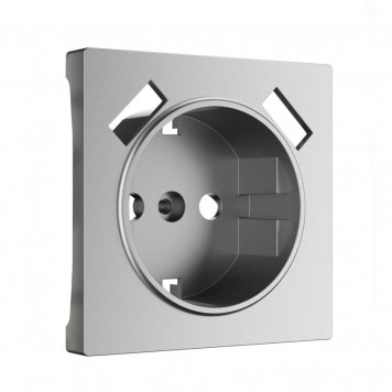 Накладка для розетки USB (серебряный матовый) Werkel W1179565